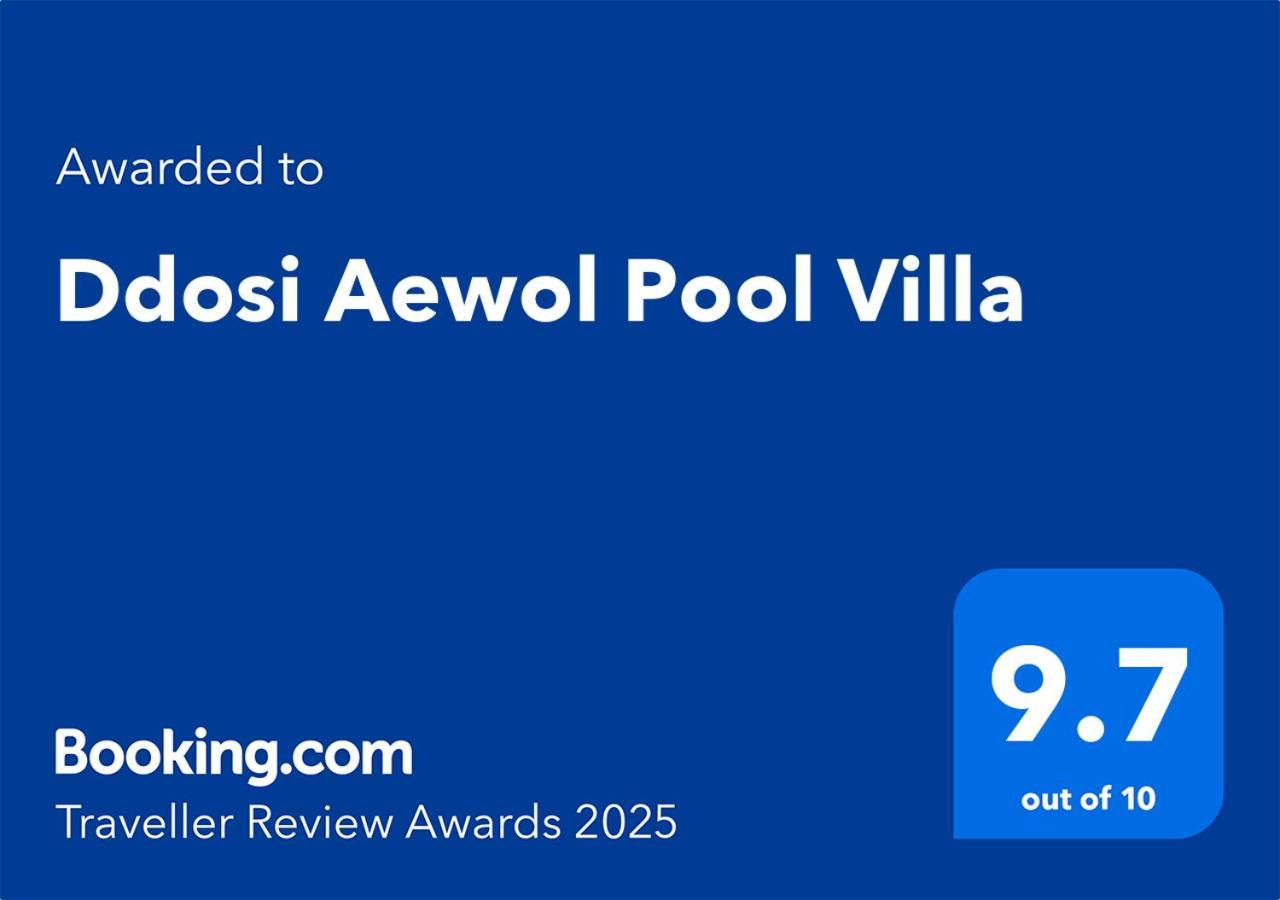 Ddosi Aewol Pool Villa Jeju Exterior photo
